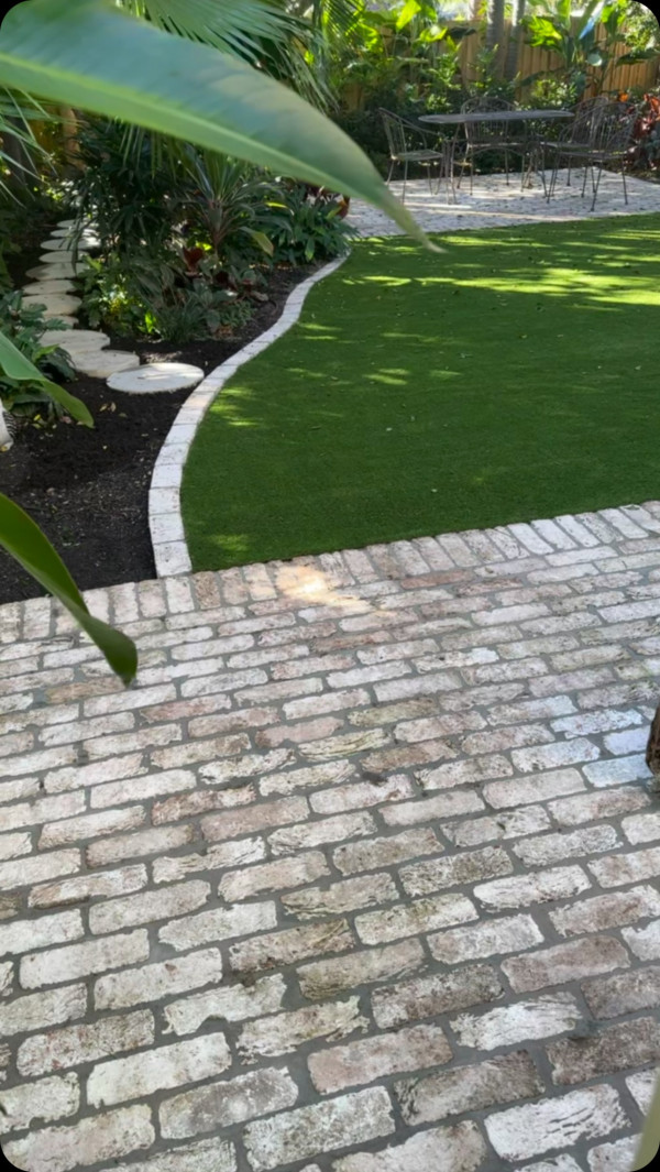 Check out this Transformation of the back yard and front entrance of our Wilson project. Using reclaimed…